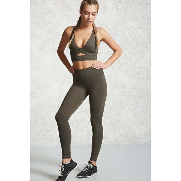 olive green workout pants